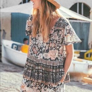 Spell Amethyst Short Sleeved Blouse